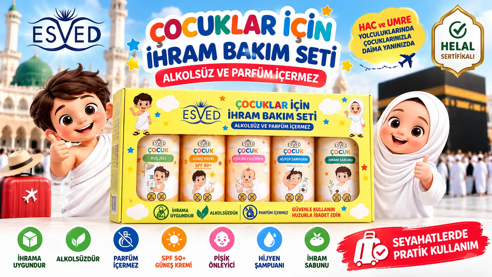 çoçuk ihram seti