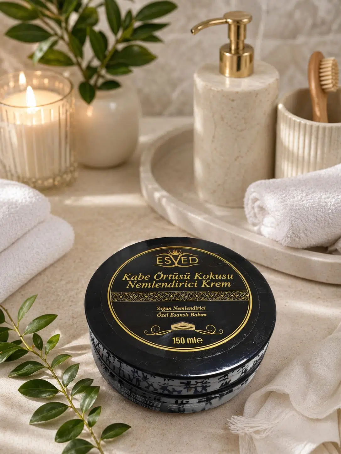 ESVED Ravza & Kâbe Örtüsü Kokulu Nemlendirici Krem 150 ml x 2 Set – Yoğun Nemlendirme, Kalıcı Esans, El & Vücut Bakımı ESVED Ravza & Kâbe Örtüsü Kokulu Nemlendirici Krem 150 ml x 2 Set – Yoğun Nemlendirme, Kalıcı Esans, El & Vücut Bakımı