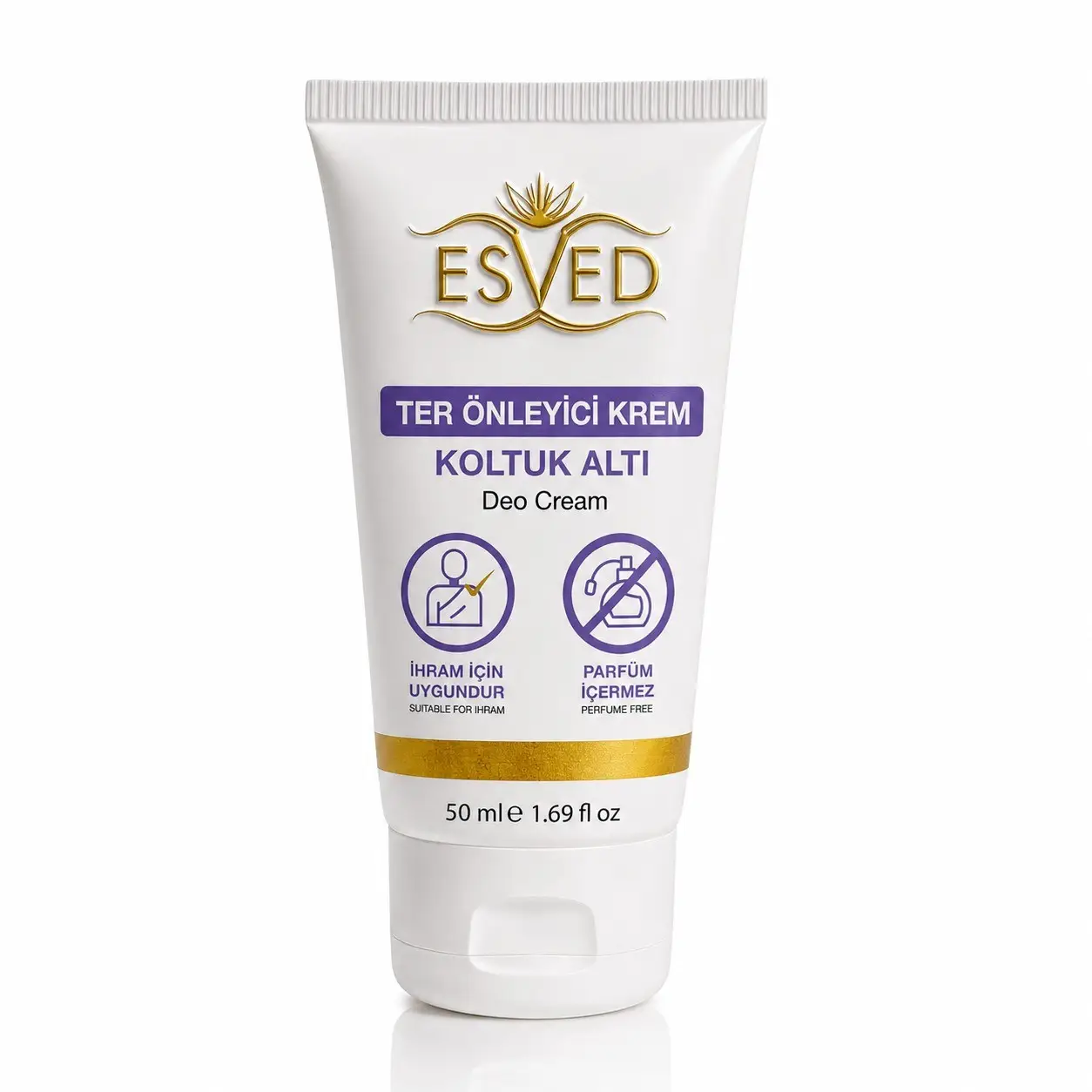 Esved Kokusuz ve Alkolsüz Ter Önleyici Koltuk Altı Deo 50 ML Tüp
