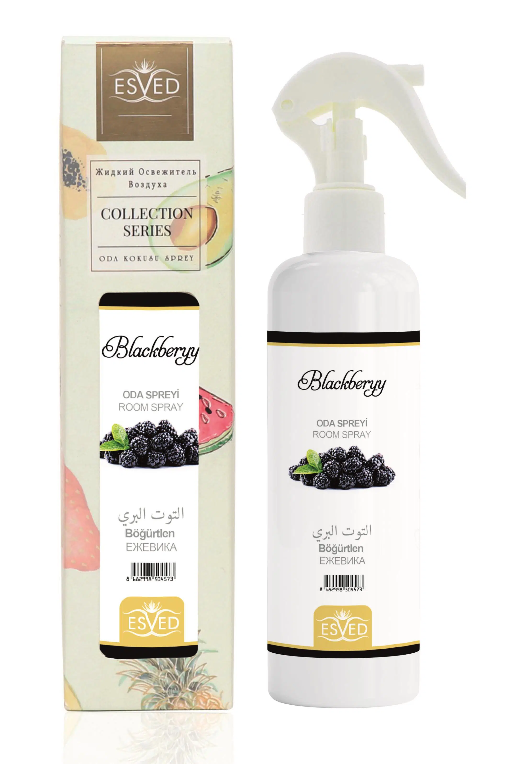 Böğürtlen Kokusu Sprey 400Ml.