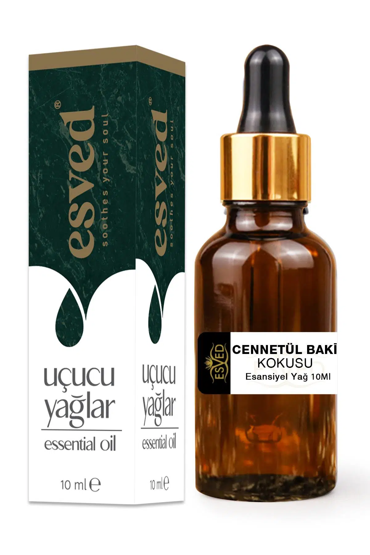 Cennetül Baki Kokusu Saf Esansiyel Uçucu Yağ Buhurdanlık Yağı Difüzör Esansı Aromaterapi Ortam Koku 10ml
