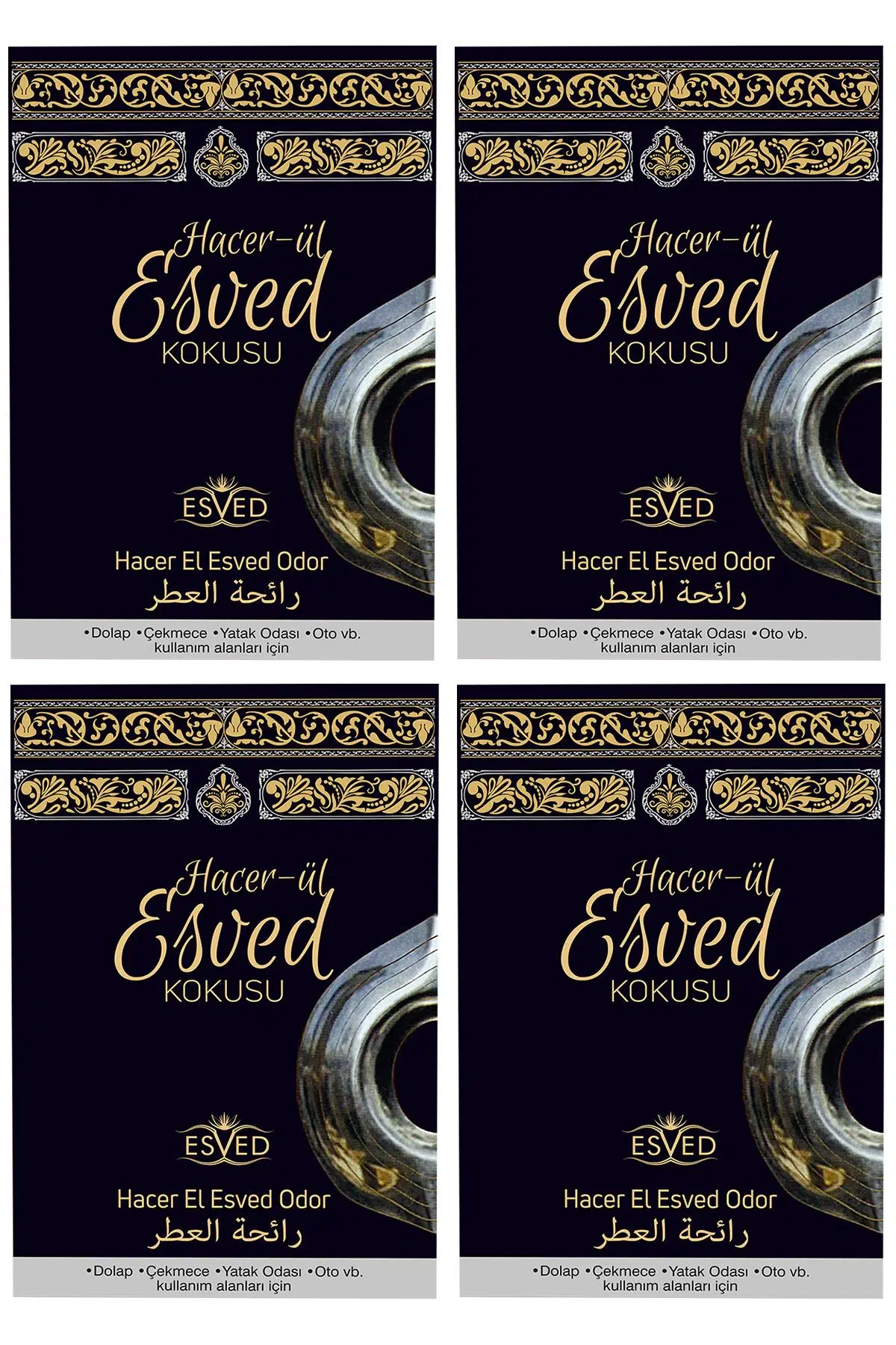 Dolap Ve Çekmece Kokusu Hacerül Esved Kokusu - 4 Adet