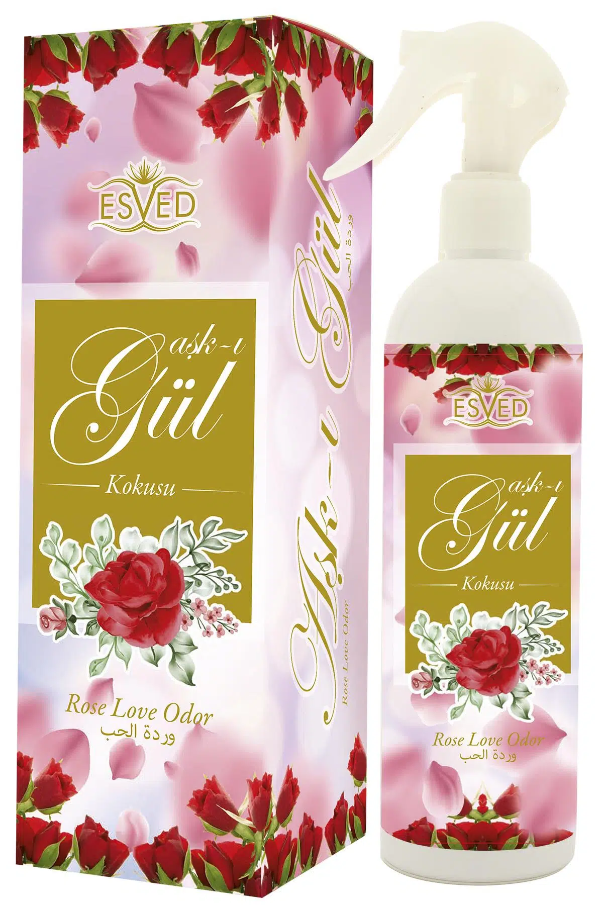 Gül Kokusu 400Ml Sprey Gül Kokusu Sabun 20 Gram Hediyeli Gül Kokusu 400Ml Sprey Gül Kokusu Sabun 20 Gram Hediyeli
