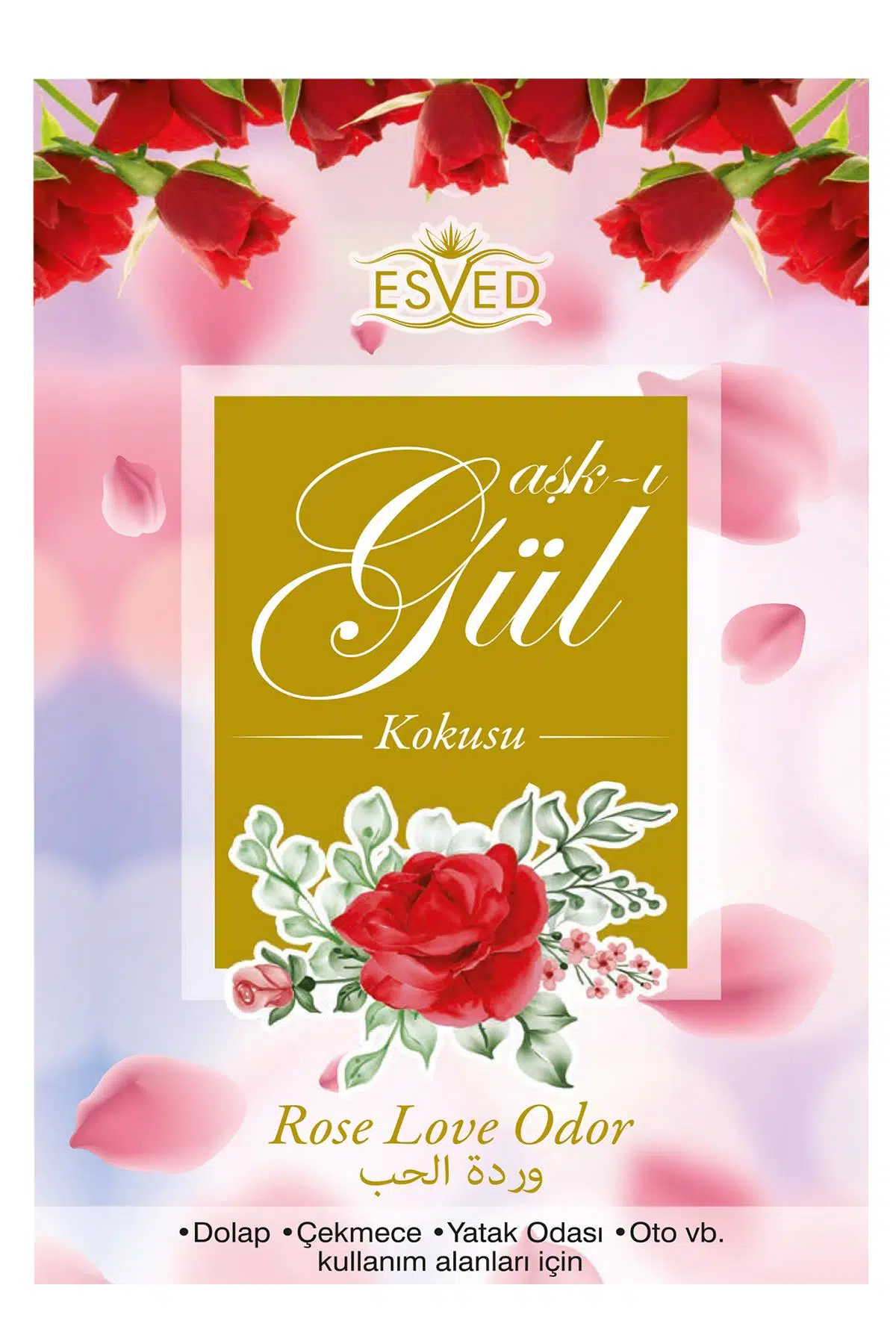 Gül Kokusu Dolap Ve Çekmece Kokusu
