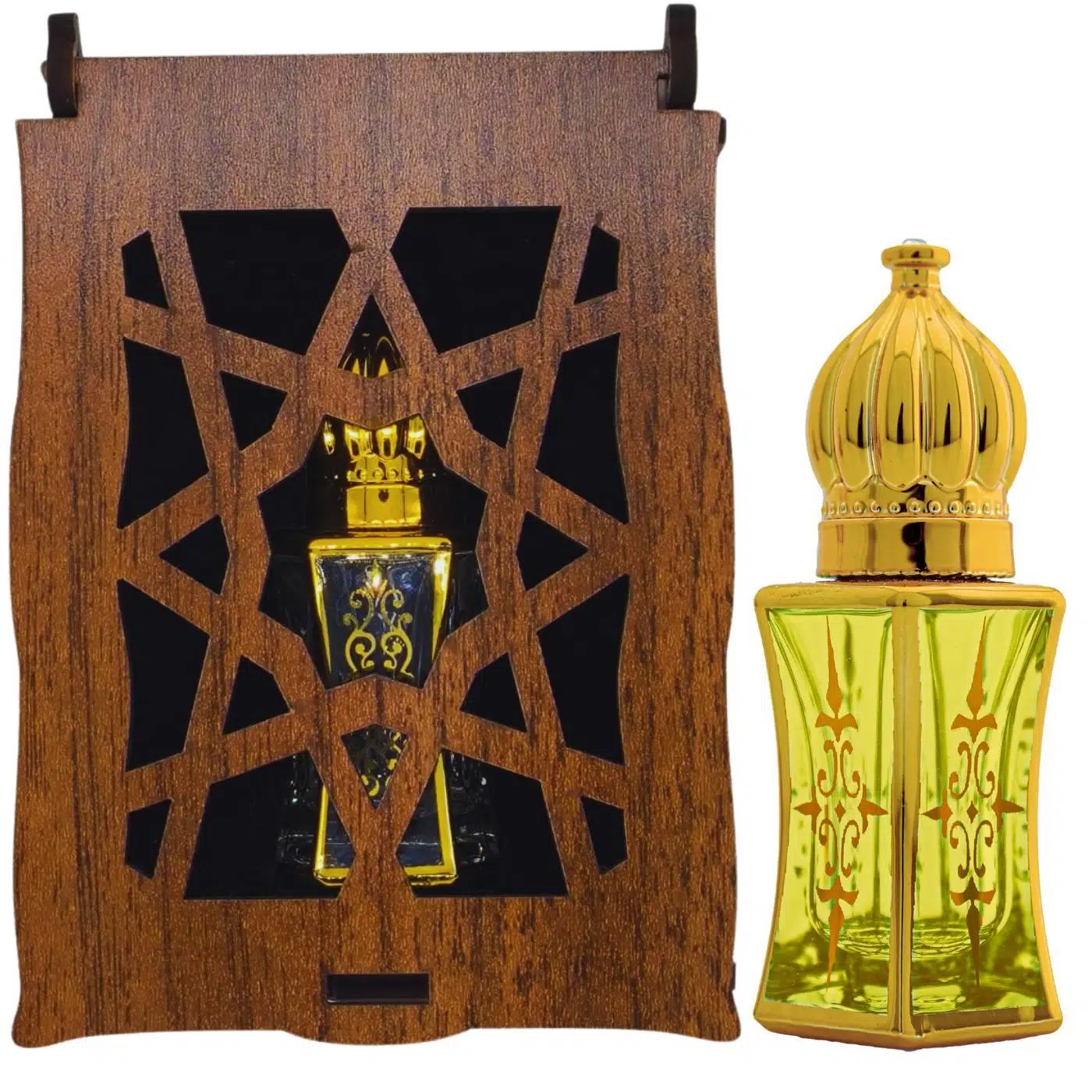 Hacerül Esved Kokusu 10 Ml Premium Esans Cam Şişesinde Roll-on Hediyelik Ahşap Kutulu