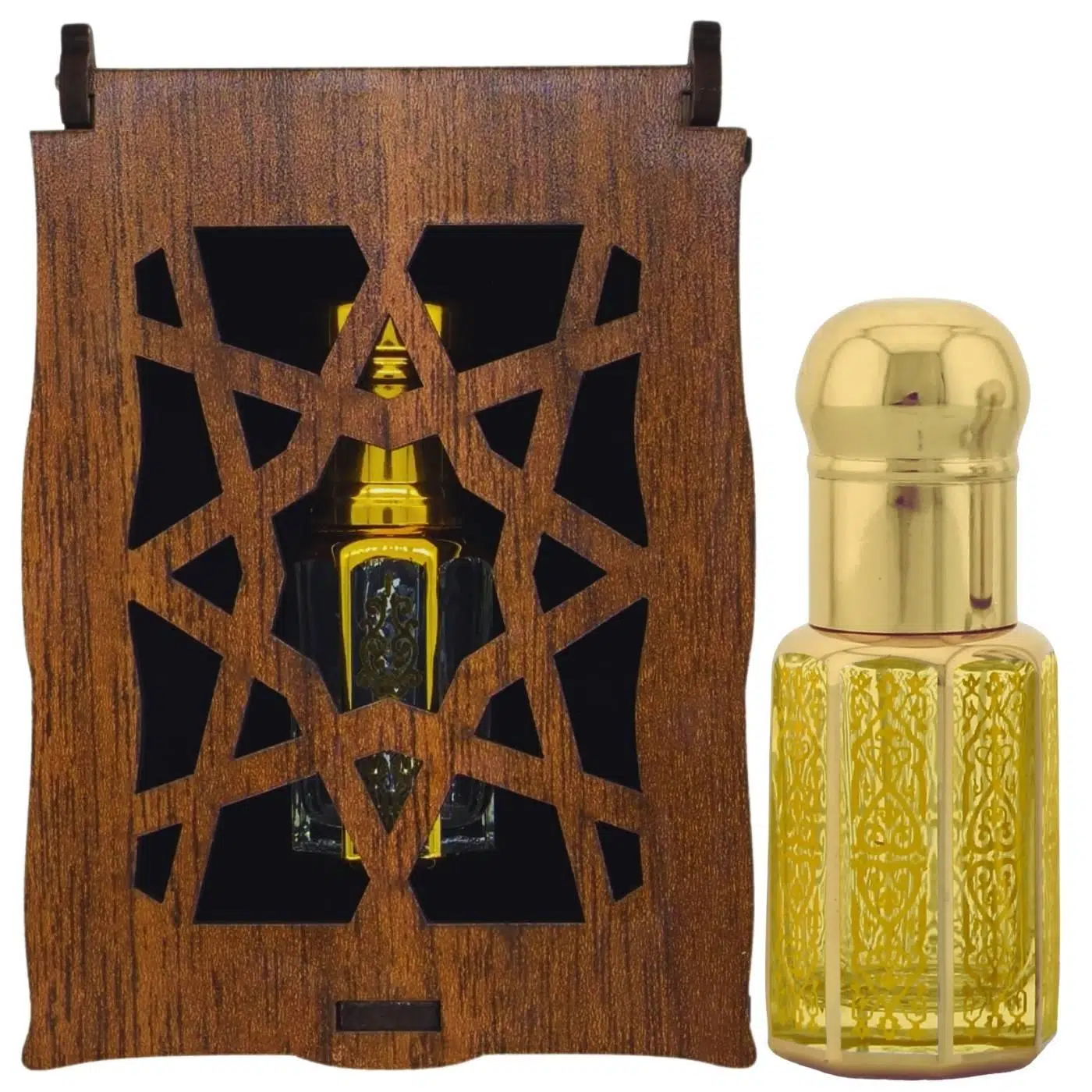 Hacerül Esved Kokusu 6 Ml Premium Esans Cam Şişesinde Roll-on Hediyelik Ahşap Kutulu