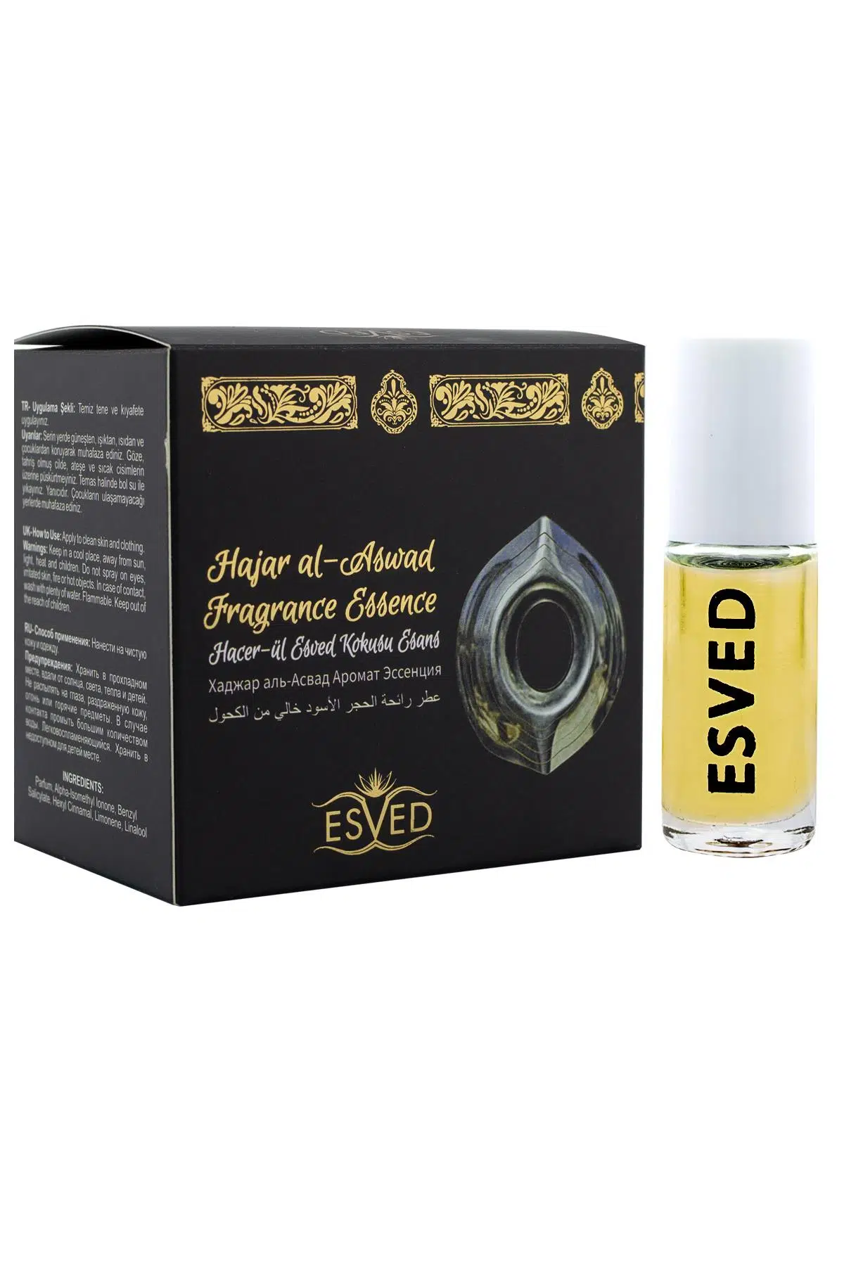 Hacerül Esved Kokusu Alkolsüz Esans 5Ml. 12'li Paket