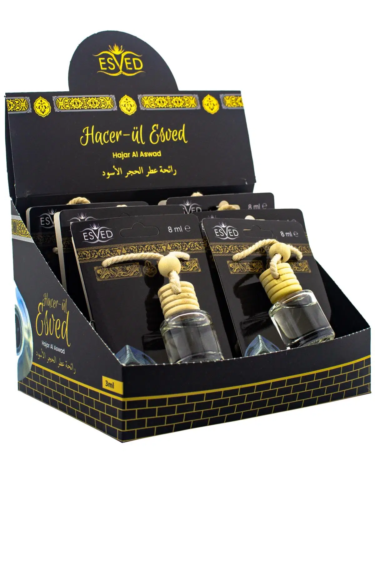 Hacerül Esved Kokusu Araba Kokusu 8Ml 12li