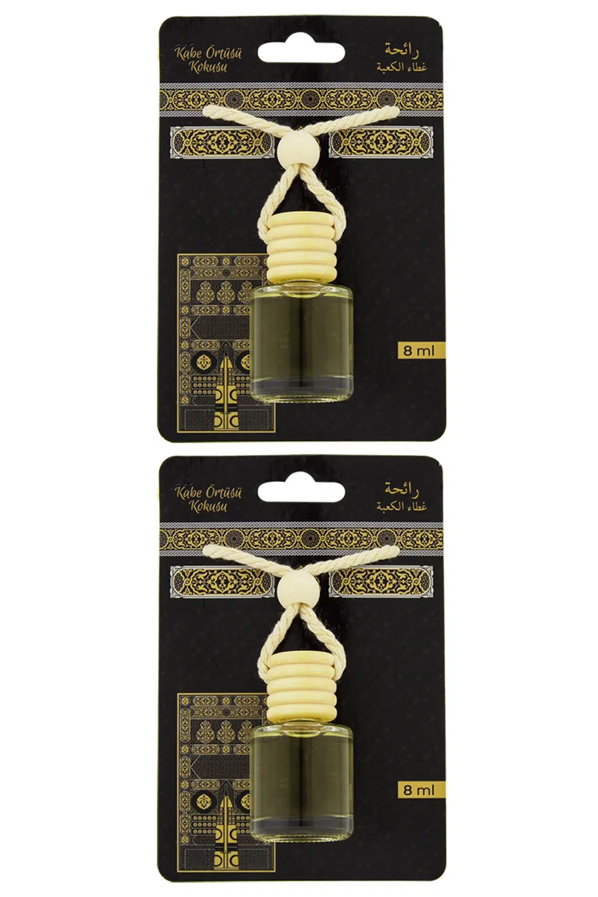 Kabe Örtüsü Kokusu 8 Ml Araba Kokusu Cam Şişe 2 Adet