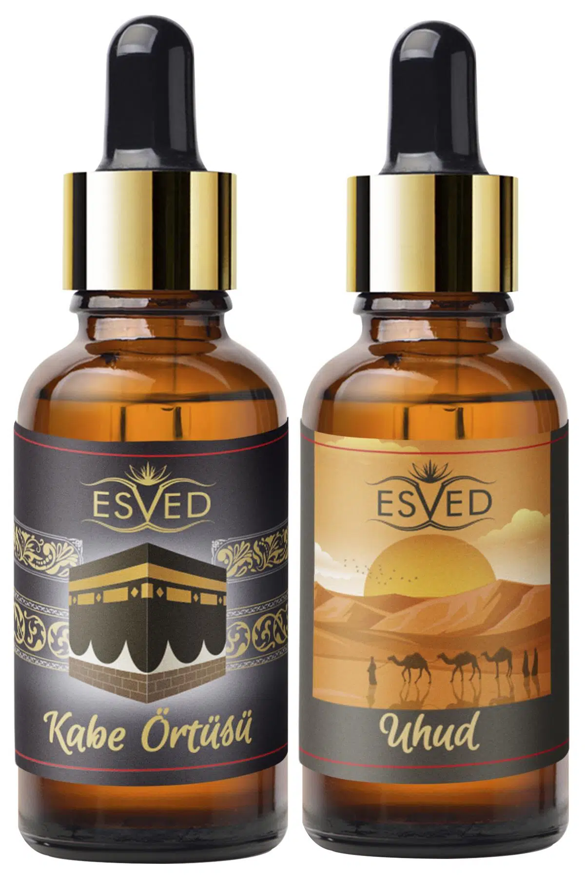 Kabe Örtüsü Kokusu Ve Uhud Kokusu Saf Esansiyel Uçucu Yağ Buhurdanlık Yağı Difüzör Esansı Aromaterapi Ortam Koku 10ml