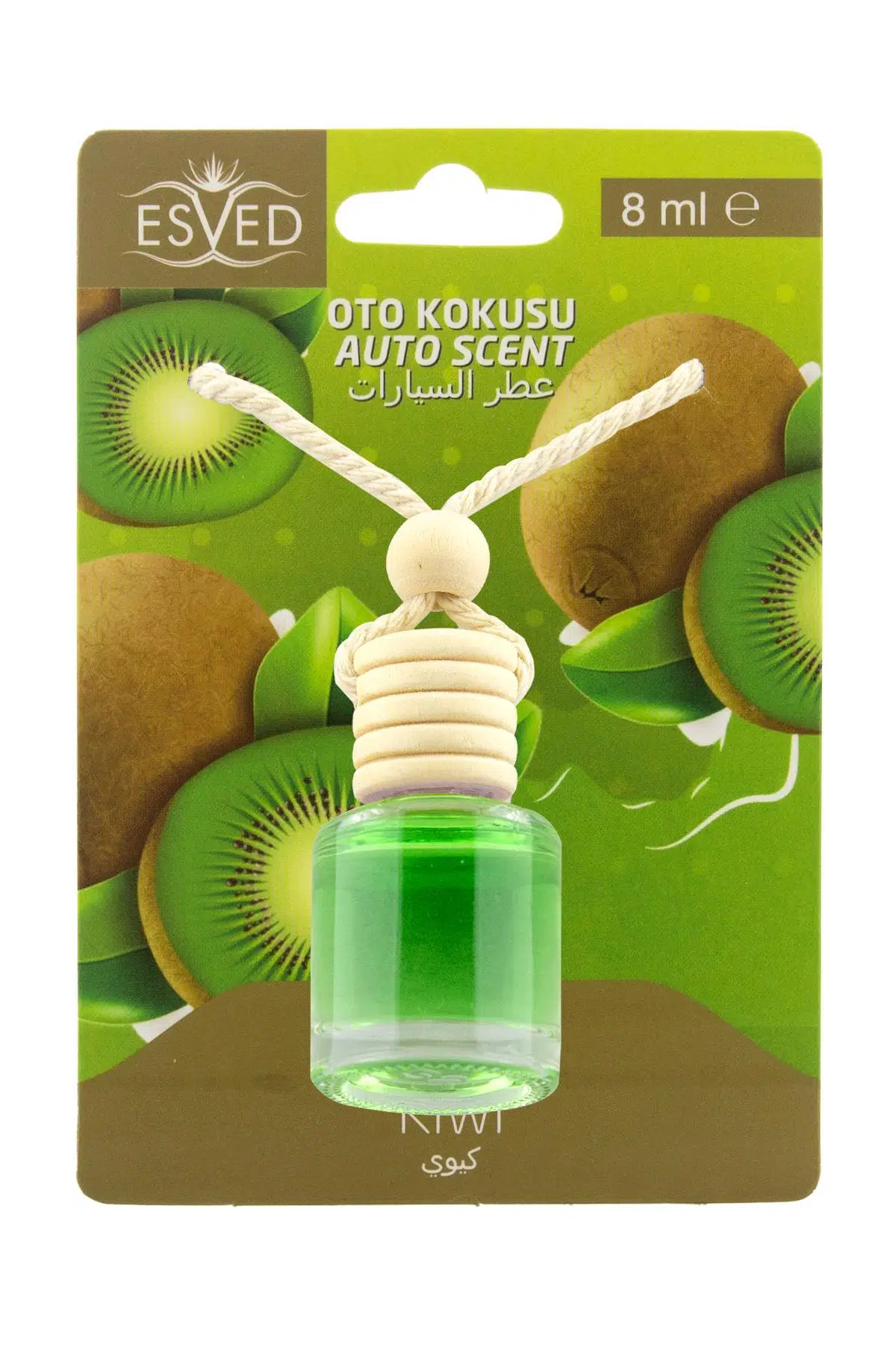 Kivi Kokusu 8 Ml Araba Kokusu Cam Şişe