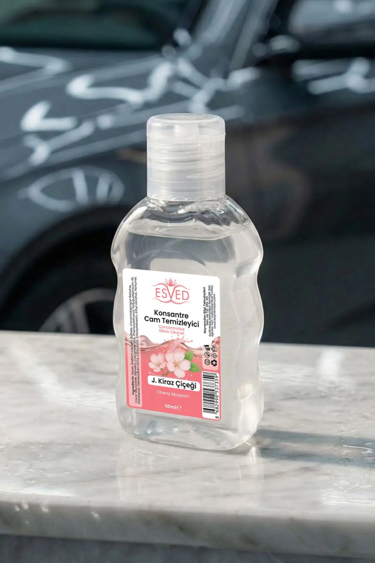 Konsantre Cam Temizleme Sabunu Japon Kiraz Çiçeği Parfümlü 50 ml 10 adet Konsantre Cam Temizleme Sabunu Japon Kiraz Çiçeği Parfümlü 50 ml 10 adet