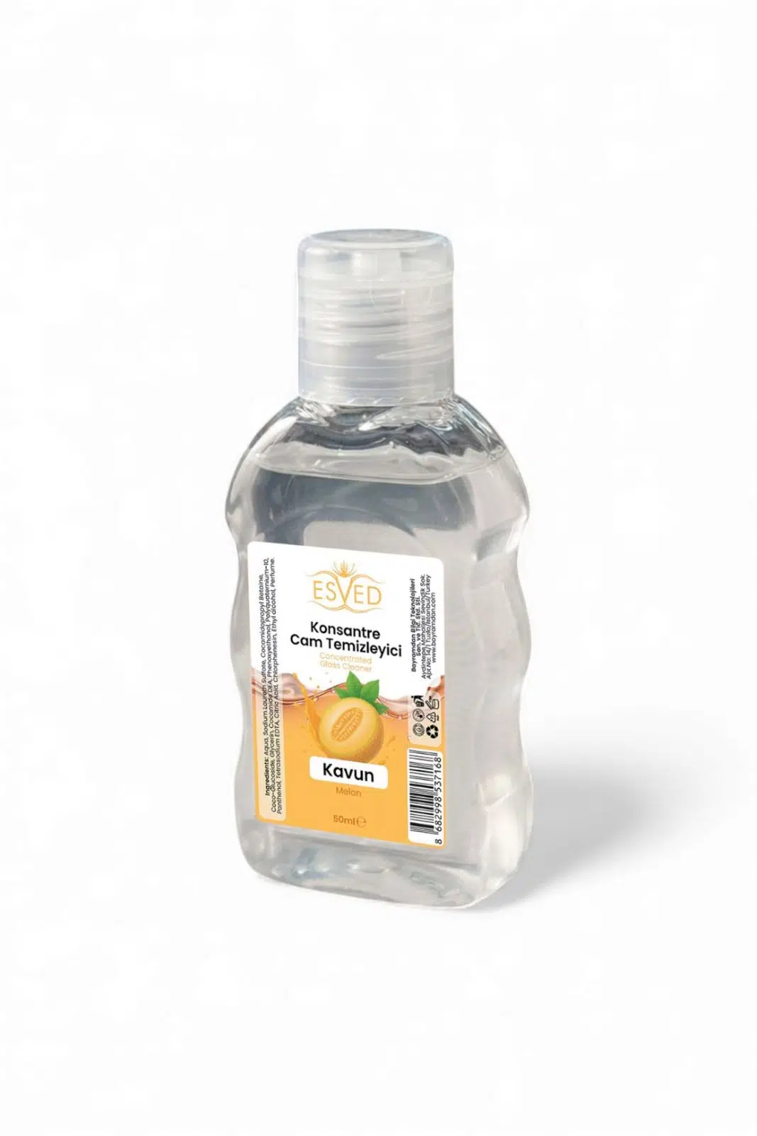 Konsantre Cam Temizleme Sabunu Kavun Parfümlü 50 ml 10 adet