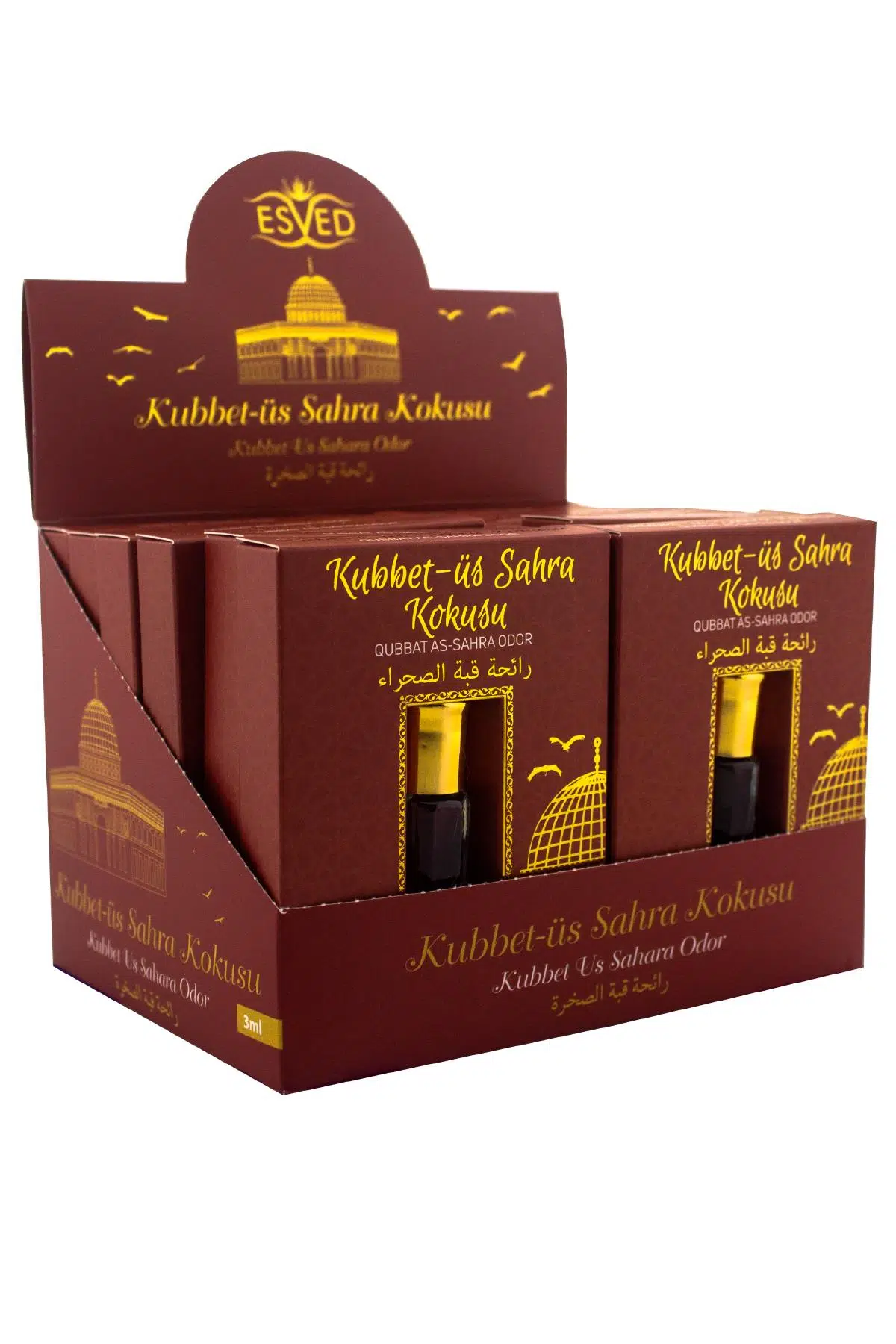 Kubbetüs Sahra Kokusu Alkolsüz Esans 3ml 12li Paket
