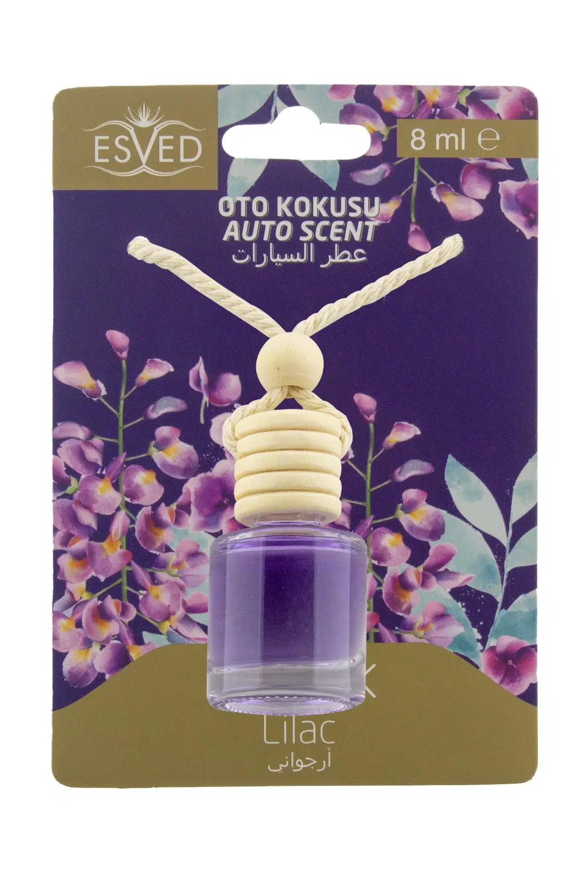 Leylak Kokusu 8 Ml Araba Kokusu Cam Şişe