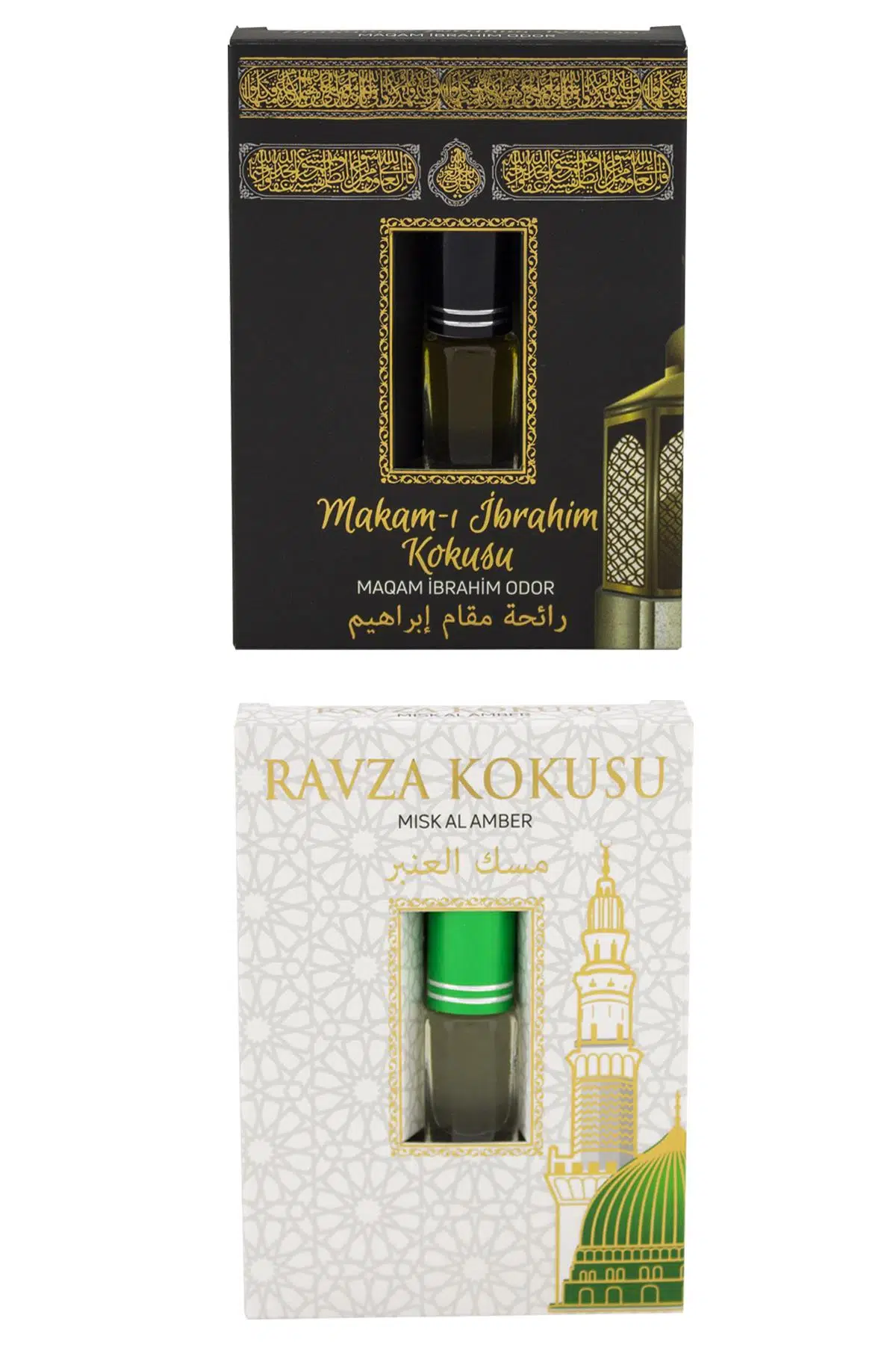 Makamı İbrahim Kokusu Ve Medine Ravza Kokusu Alkolsüz Esans 3ml