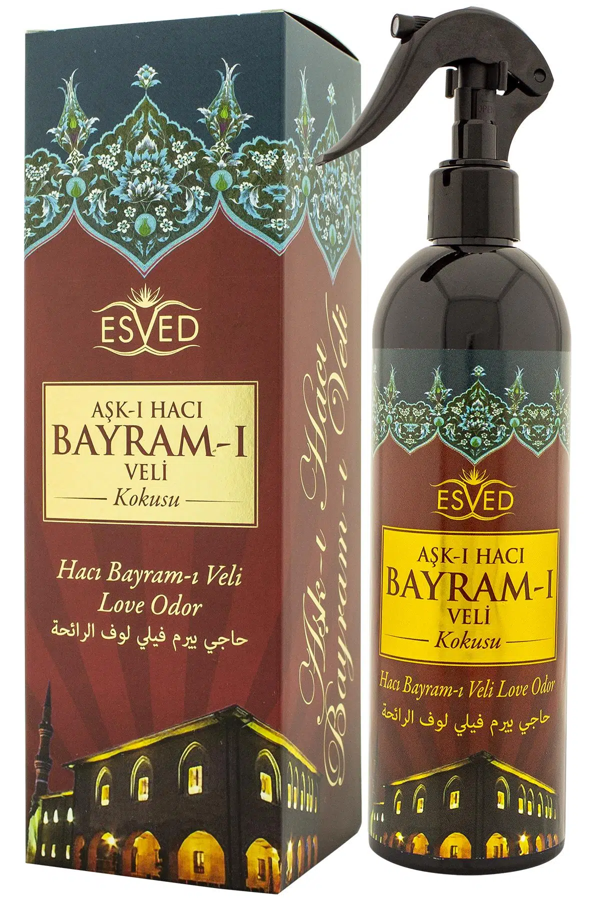 Medine Ravza Kokusu Ve Hacı Bayram Veli Kokusu Sprey 400 Ml. Medine Ravza Kokusu Ve Hacı Bayram Veli Kokusu Sprey 400 Ml.