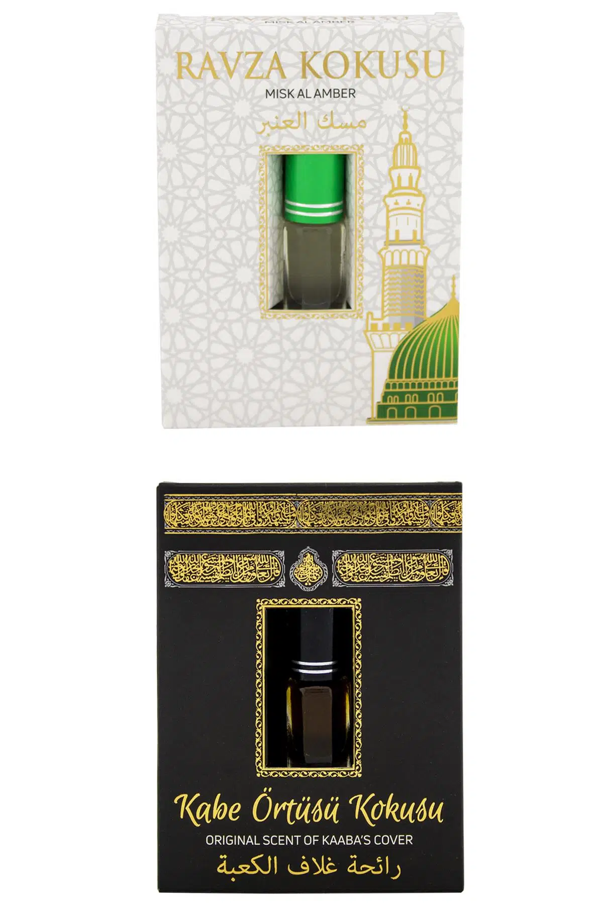 Medine Ravza Kokusu Ve Kabe Örtüsü Kokusu Alkolsüz Esans 3ml