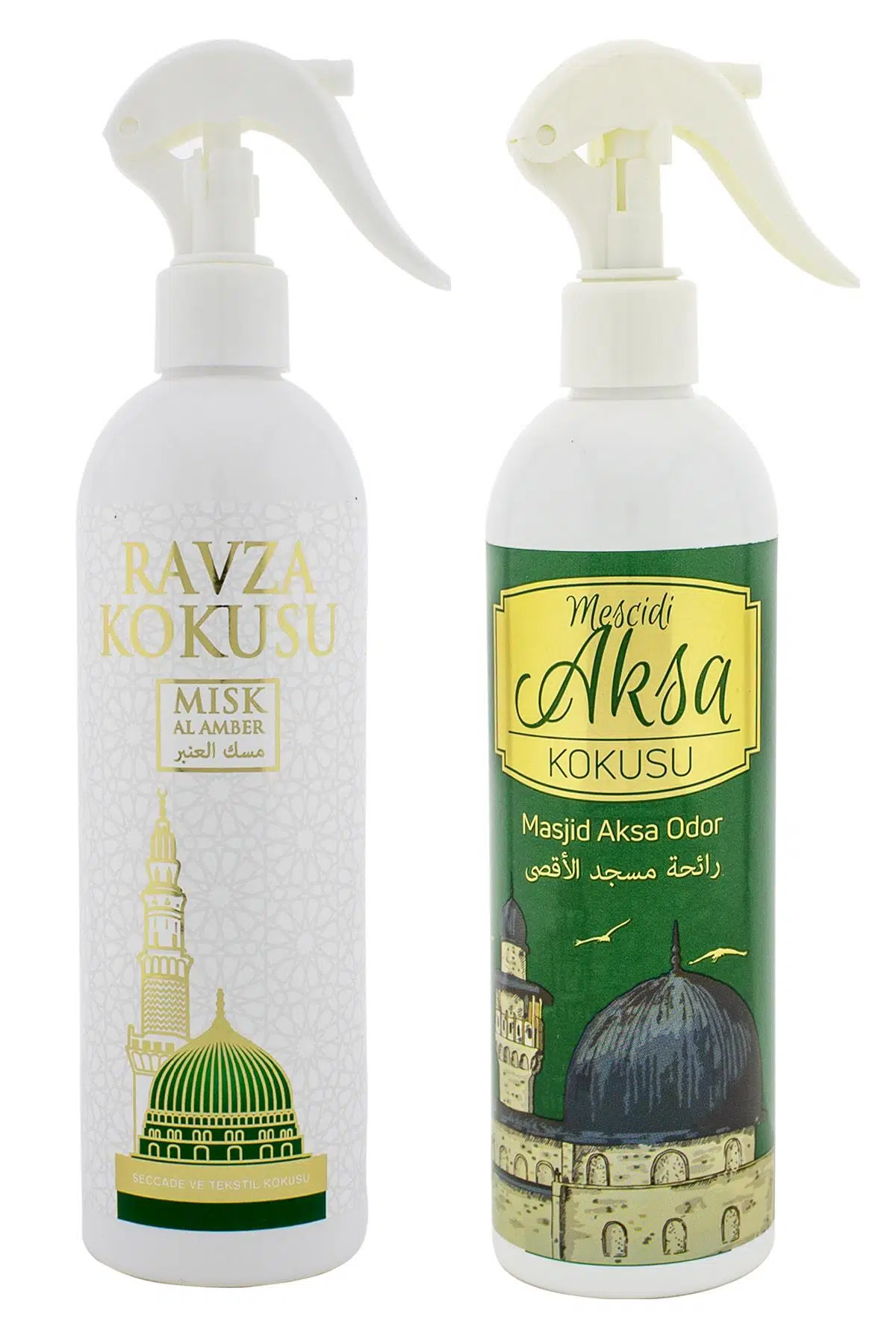 Medine Ravza Ve Mescidi Aksa Kokusu Sprey 400 Ml. Beyaz Medine Ravza Ve Mescidi Aksa Kokusu Sprey 400 Ml. Beyaz