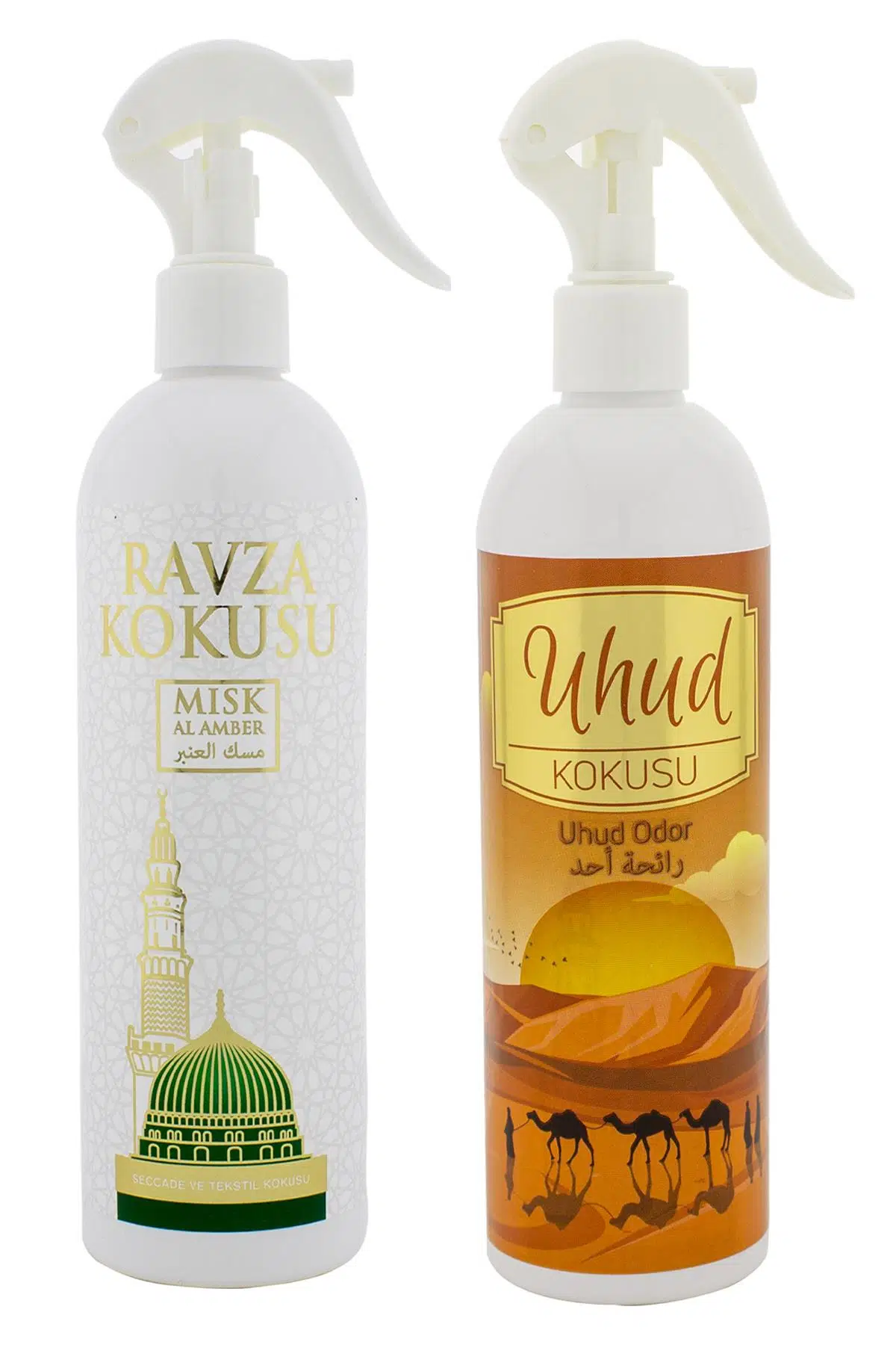 Medine Ravza Ve Uhud Kokusu Sprey 400 Ml. Beyaz Medine Ravza Ve Uhud Kokusu Sprey 400 Ml. Beyaz