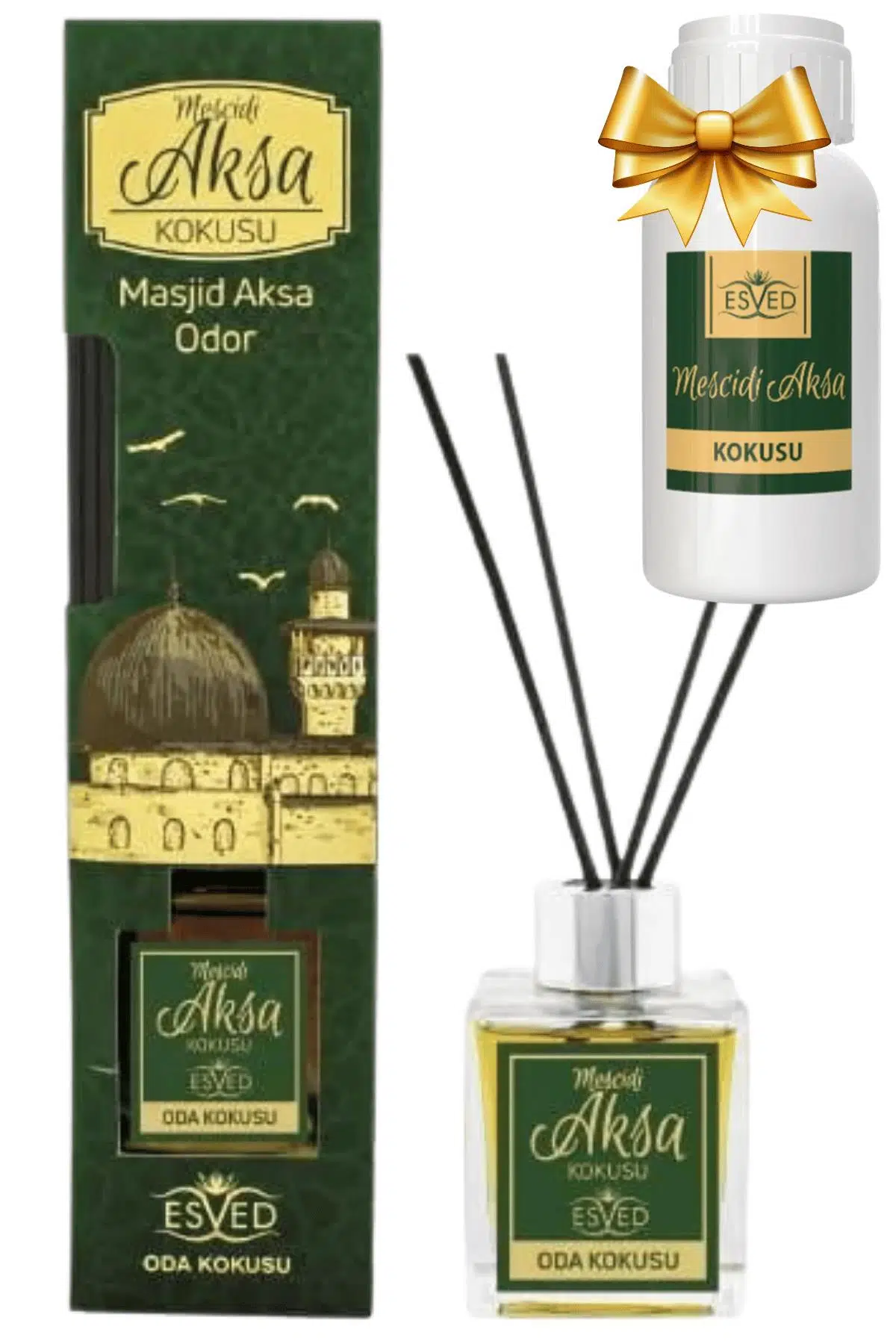 Mescidi Aksa Kokusu 100 Ml Çubuklu Oda Kokusu Yedek Dolum Şişesi Hediyeli Mescidi Aksa Kokusu 100 Ml Çubuklu Oda Kokusu Yedek Dolum Şişesi Hediyeli