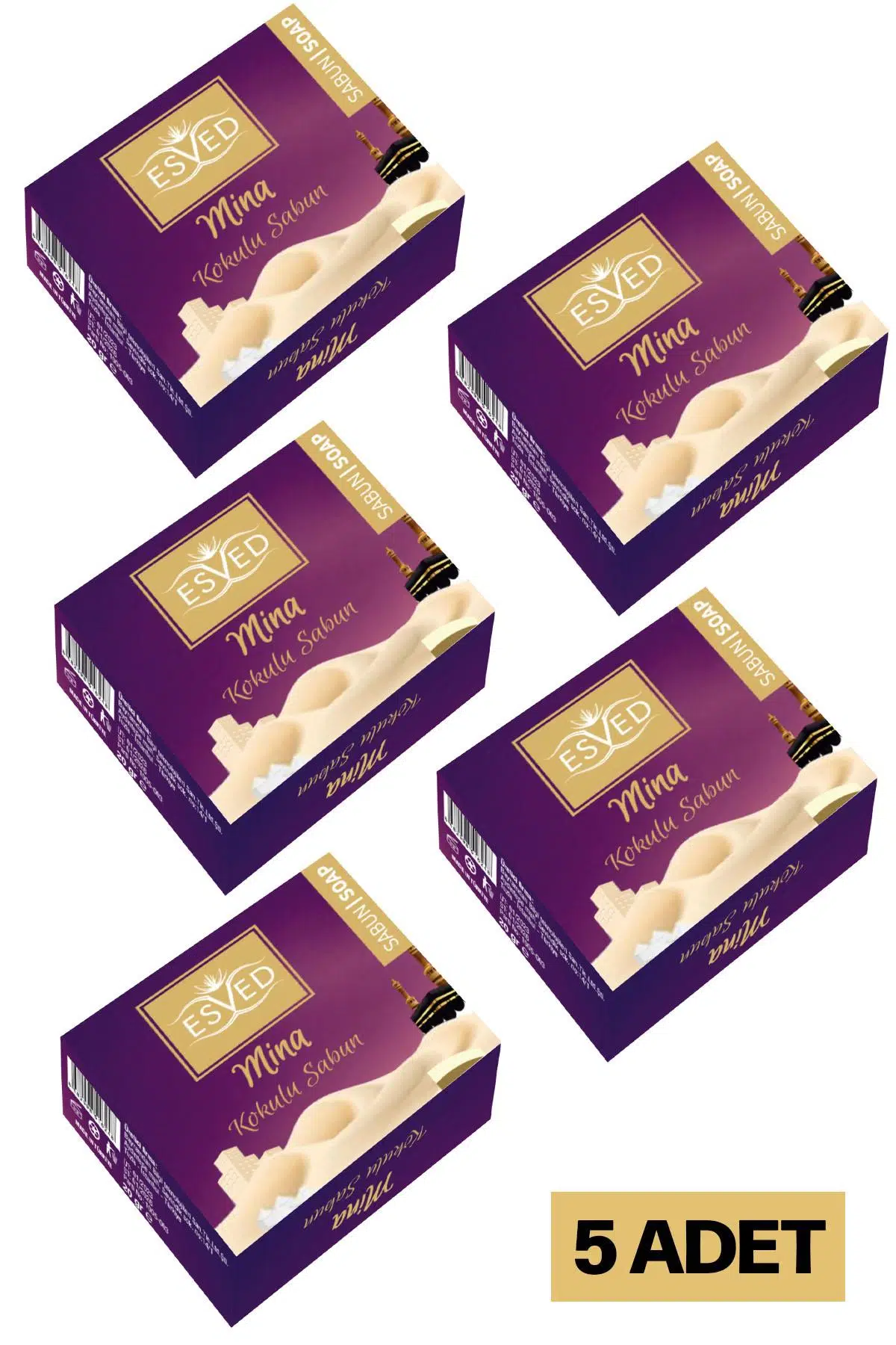 Mina Kokusu Sabun 5 Adet