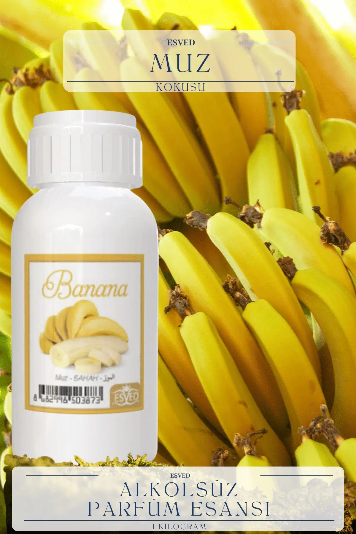 Muz Kokusu Toptan Parfüm Esansı 1 Kilogram