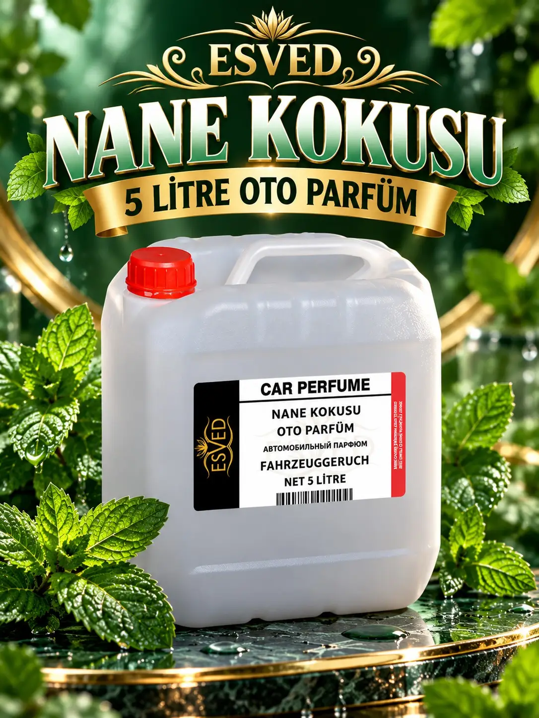 Nane Kokusu Araba Kokusu, Oto Parfüm 5 Litre