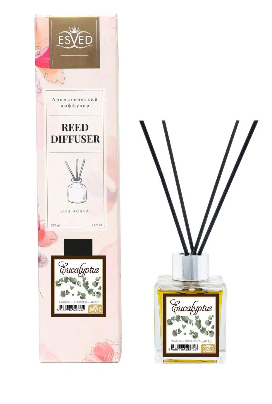 Okaliptüs Kokusu 100 Ml Çubuklu Oda Kokusu Yedek Dolum Şişesi Hediyeli Okaliptüs Kokusu 100 Ml Çubuklu Oda Kokusu Yedek Dolum Şişesi Hediyeli