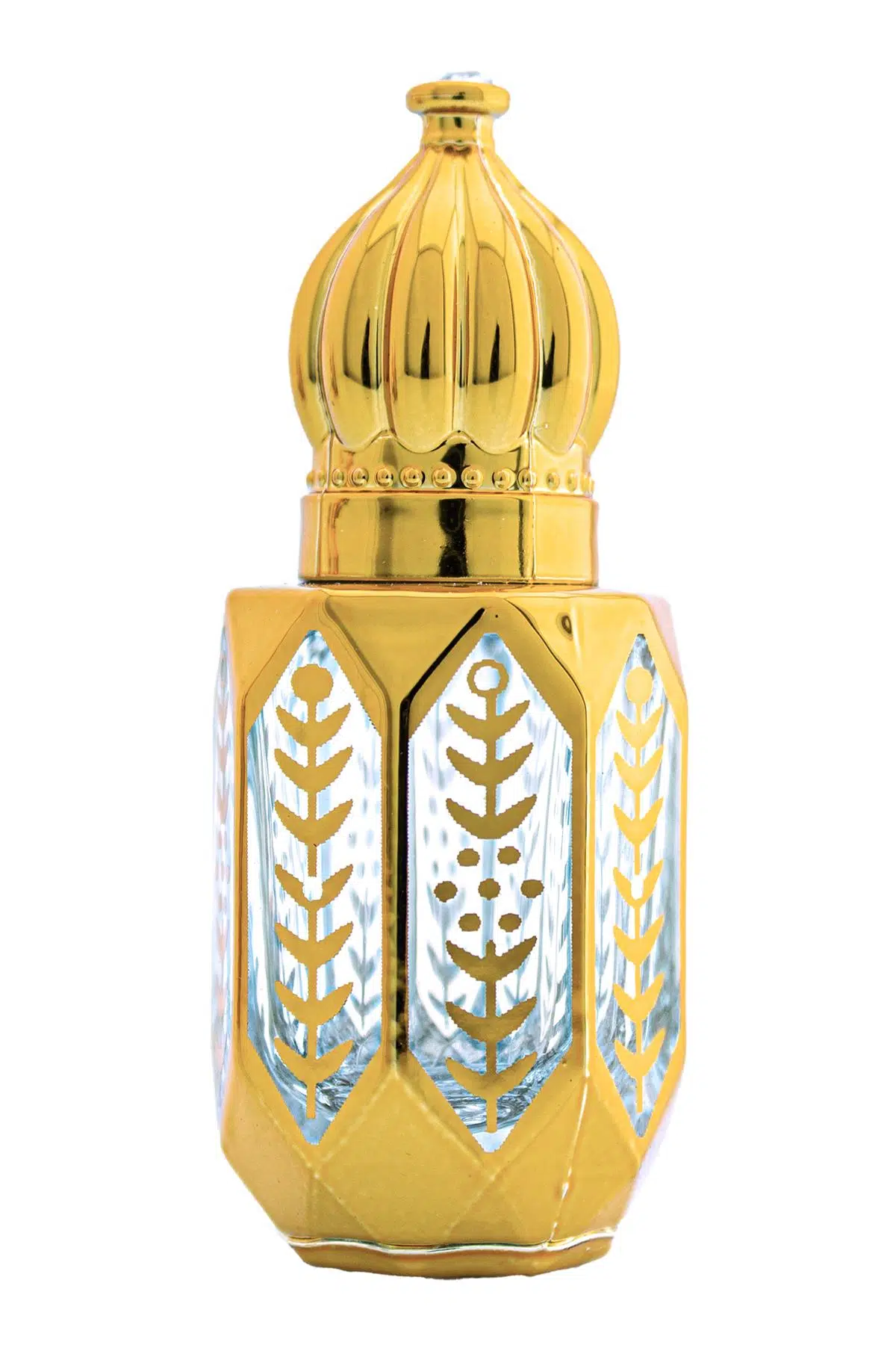 Parfüm Esans Cam Şişesi Gold Boş Esans Şişesi 8 Ml. Premium A108-8ML-3