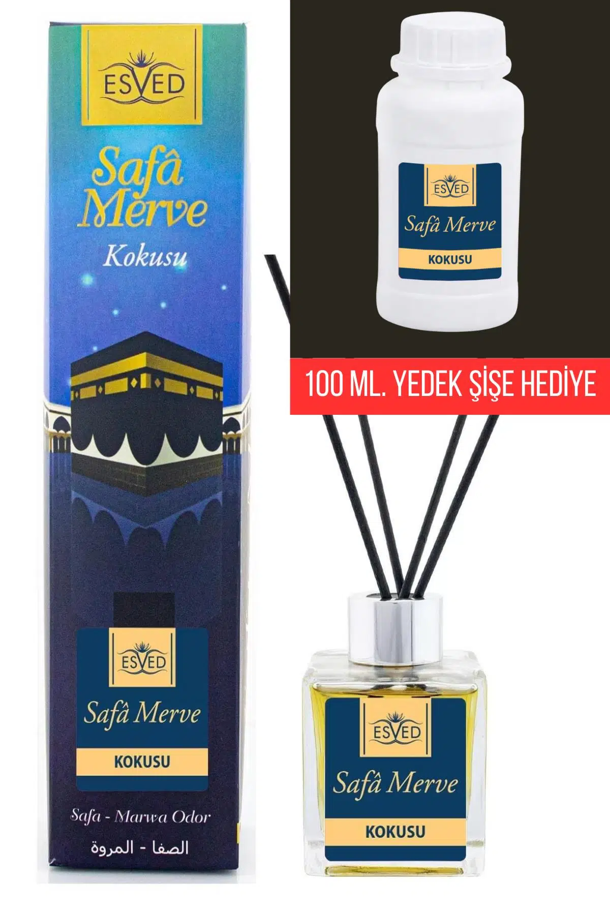 Safa Merve Kokusu 100 Ml Çubuklu Oda Kokusu Safa Merve Kokusu 100 ml. yedek dolum şişesi hediyeli Safa Merve Kokusu 100 Ml Çubuklu Oda Kokusu Safa Merve Kokusu 100 ml. yedek dolum şişesi hediyeli