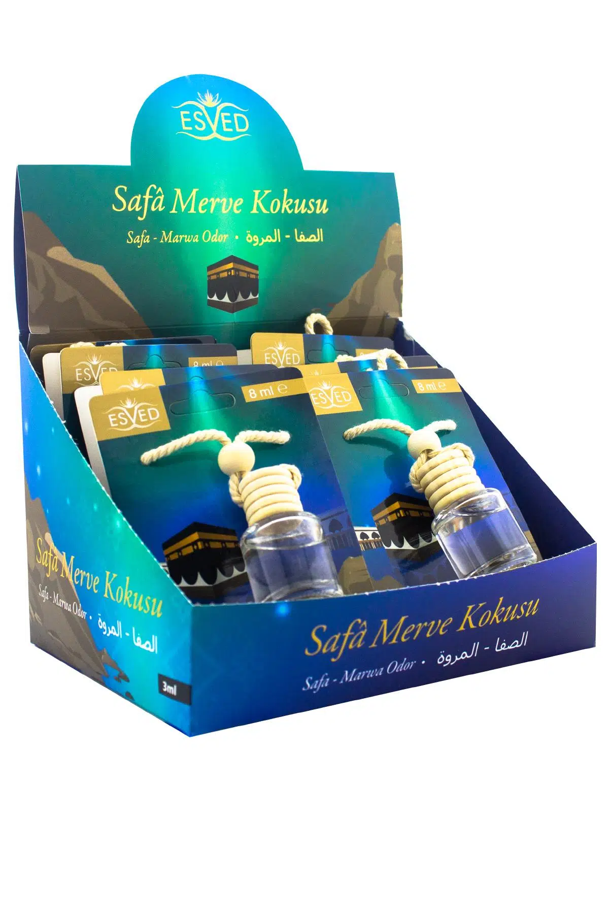 Safa Merve Kokusu Araba Kokusu 8Ml 12li