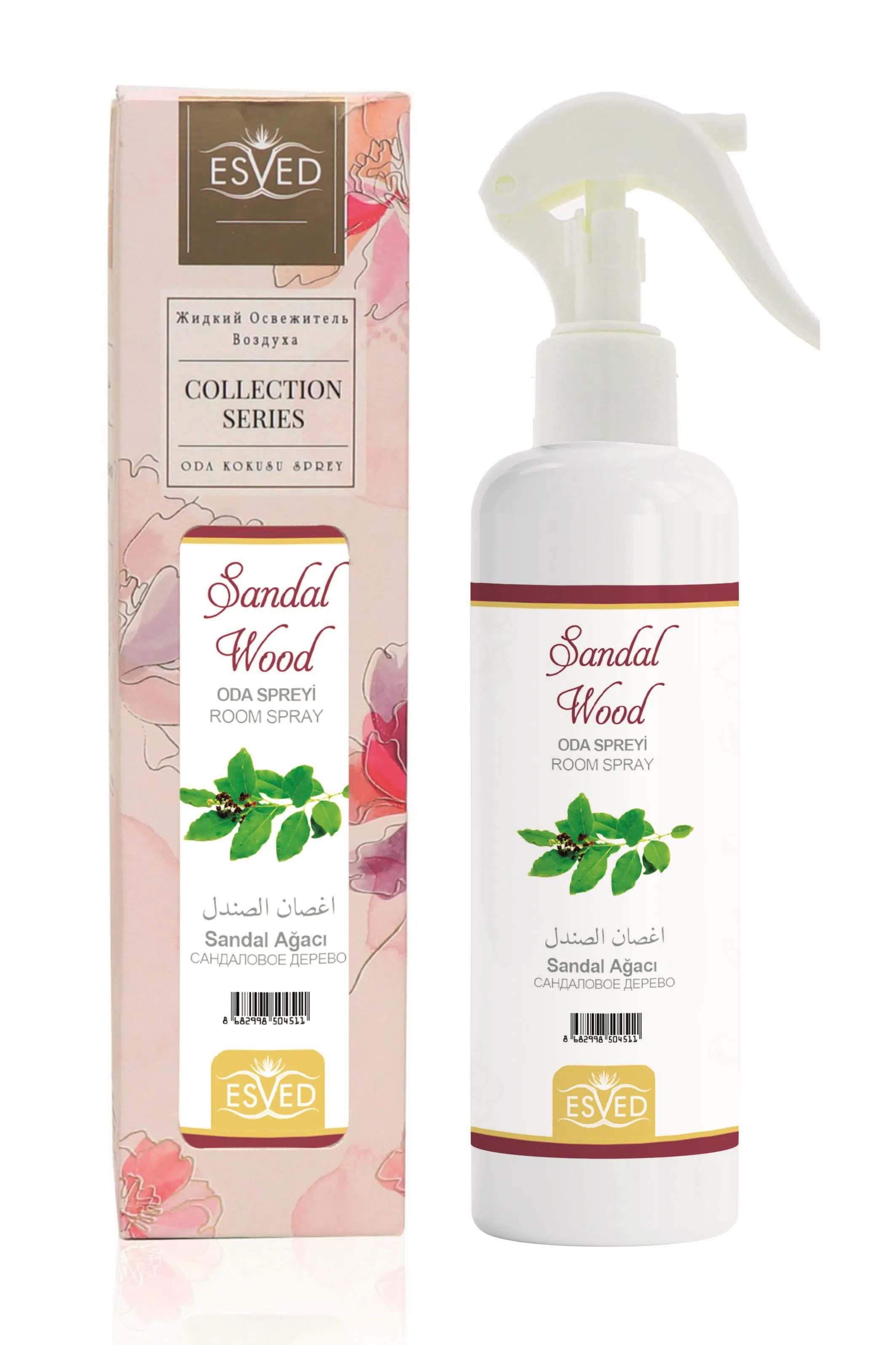 Sandal Ağacı Kokusu Derin Uyku Spreyi ve Yastık 400Ml.