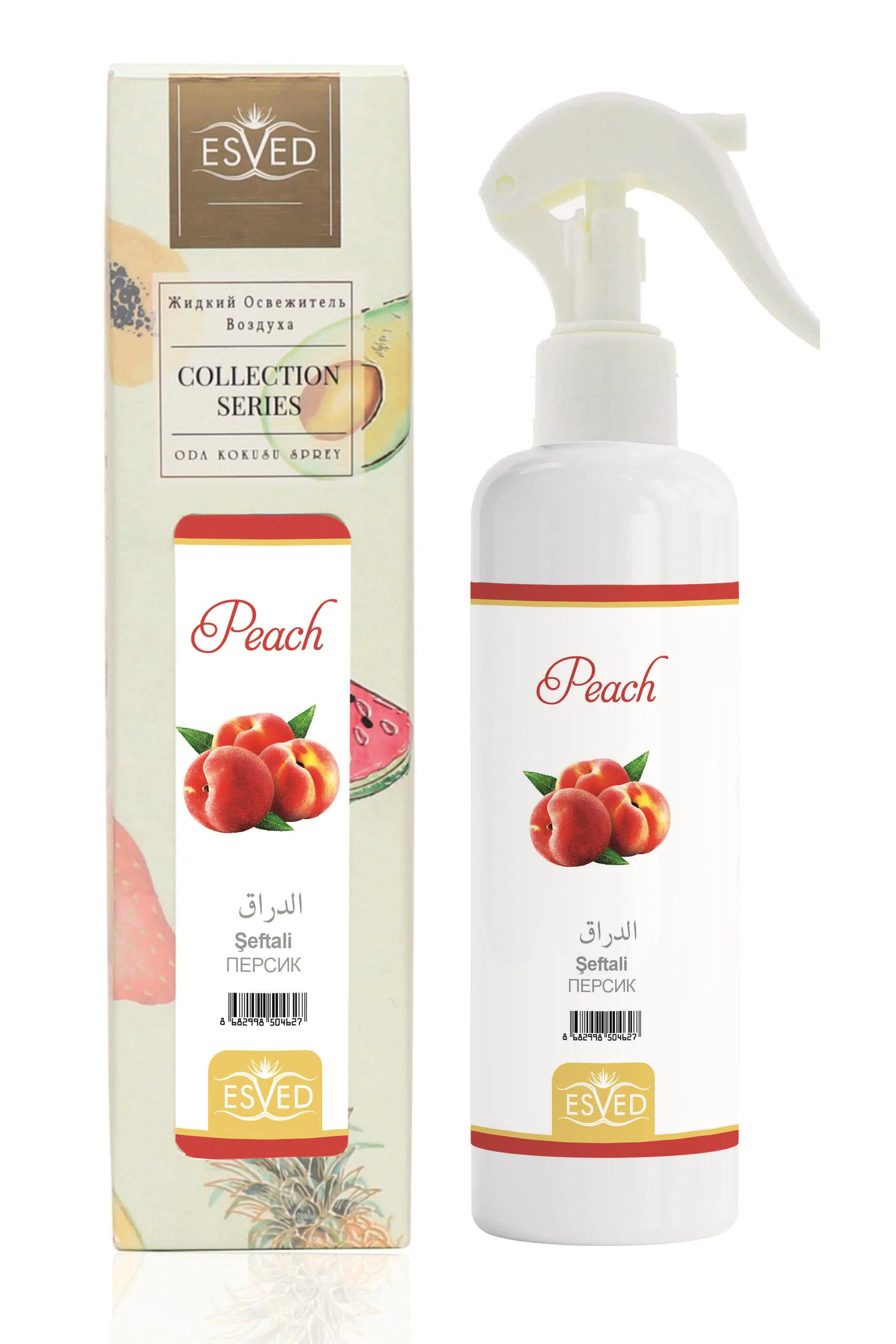 Şeftali Kokusu Sprey 400Ml. Şeftali Kokusu Araba Kokusu 8Ml. Hediyeli Şeftali Kokusu Sprey 400Ml. Şeftali Kokusu Araba Kokusu 8Ml. Hediyeli