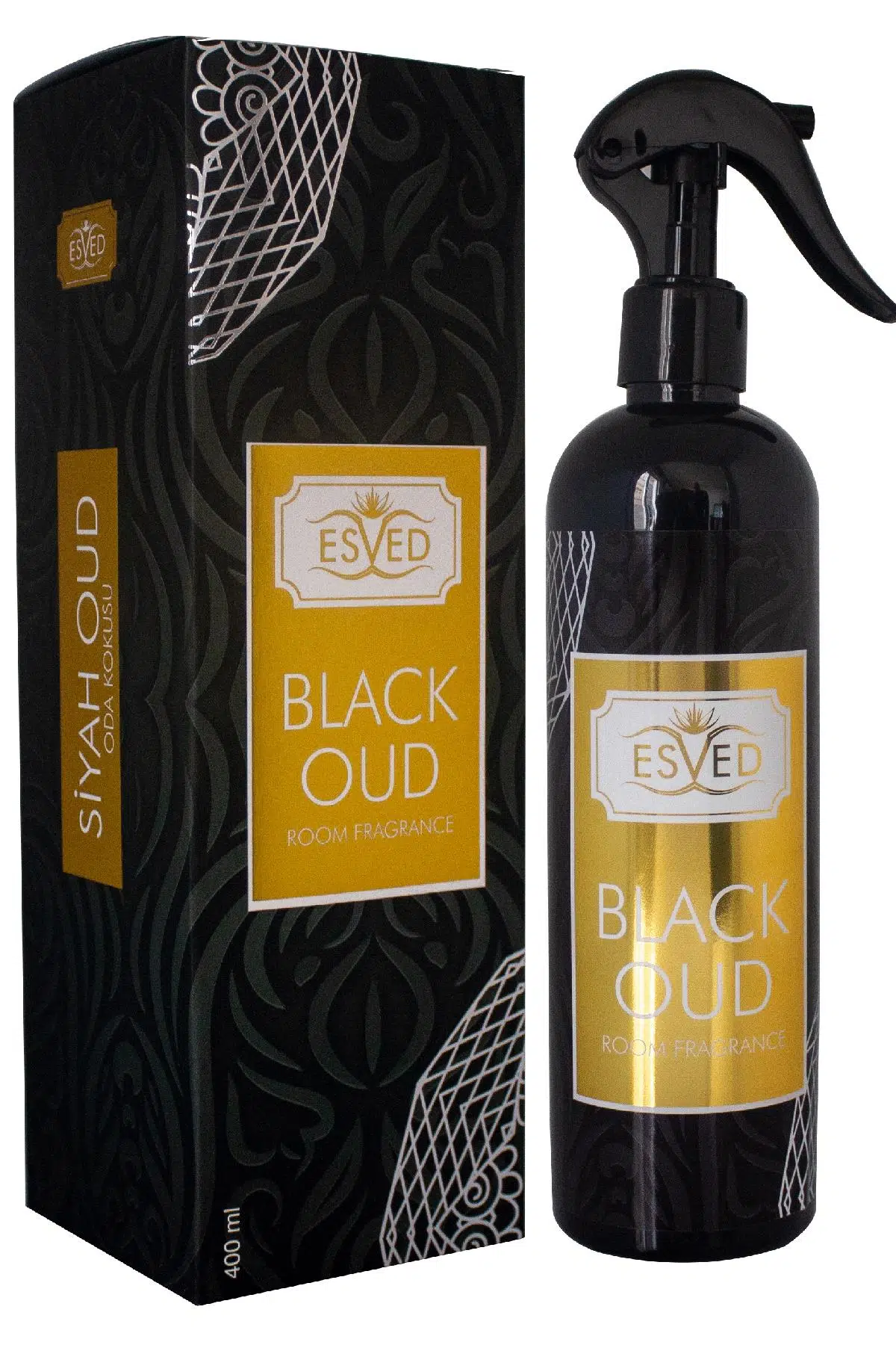 Amber ve Siyah Oud & Black Oud Oda Ve Kumaş Spreyi Seccade Spreyi Oda Kokusu Koku 400 ml Amber ve Siyah Oud & Black Oud Oda Ve Kumaş Spreyi Seccade Spreyi Oda Kokusu Koku 400 ml