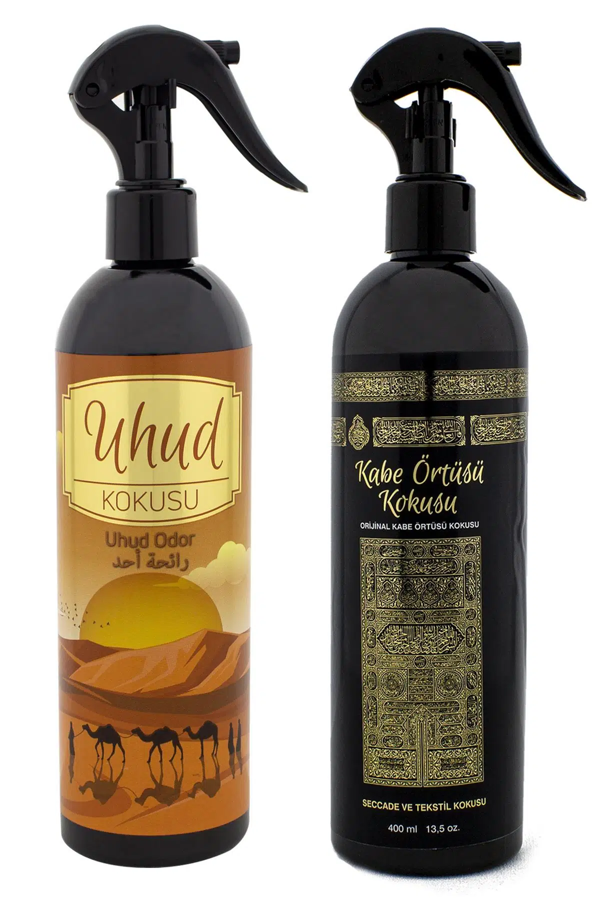 Uhud Ve Kabe Örtüsü Kokusu Sprey 400 Ml. Siyah Uhud Ve Kabe Örtüsü Kokusu Sprey 400 Ml. Siyah