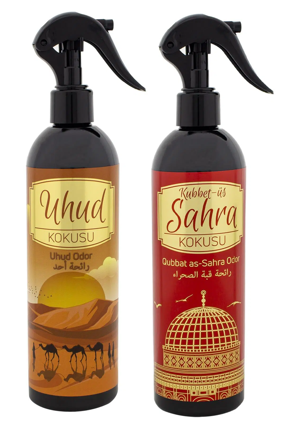 Uhud Ve Kubbetüs Sahra Kokusu Sprey 400 Ml. Siyah Uhud Ve Kubbetüs Sahra Kokusu Sprey 400 Ml. Siyah