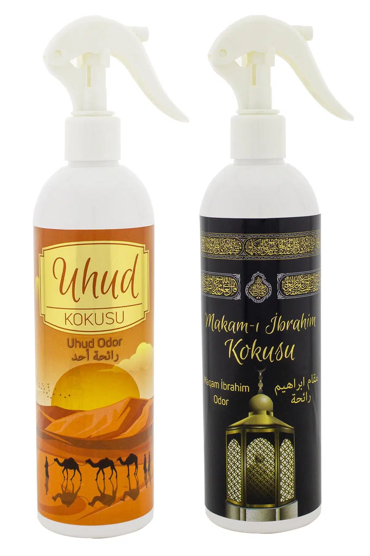 Uhud Ve Makamı İbrahim Kokusu Sprey 400 Ml. Beyaz Uhud Ve Makamı İbrahim Kokusu Sprey 400 Ml. Beyaz