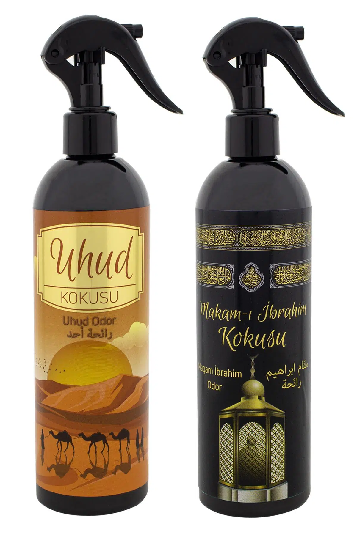 Uhud Ve Makamı İbrahim Kokusu Sprey 400 Ml. Siyah Uhud Ve Makamı İbrahim Kokusu Sprey 400 Ml. Siyah