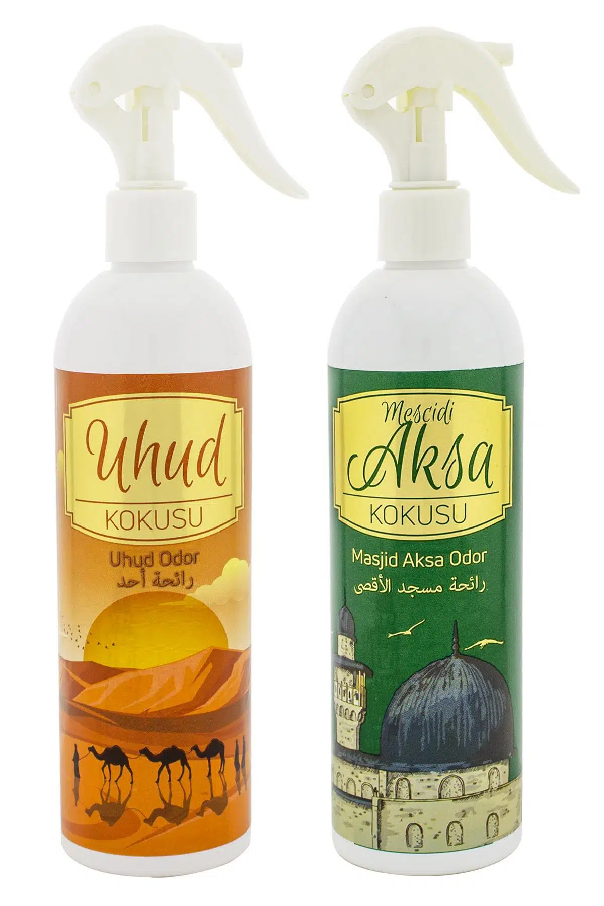 Uhud Ve Mescidi Aksa Kokusu Sprey 400 Ml. Beyaz Uhud Ve Mescidi Aksa Kokusu Sprey 400 Ml. Beyaz