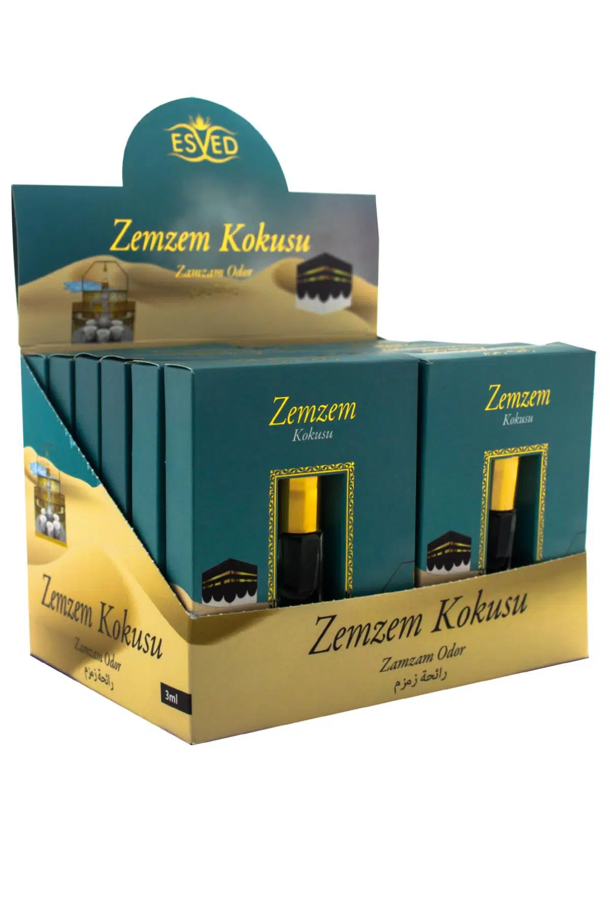 Zemzem Kokusu Alkolsüz Esans 3ml 12li Paket