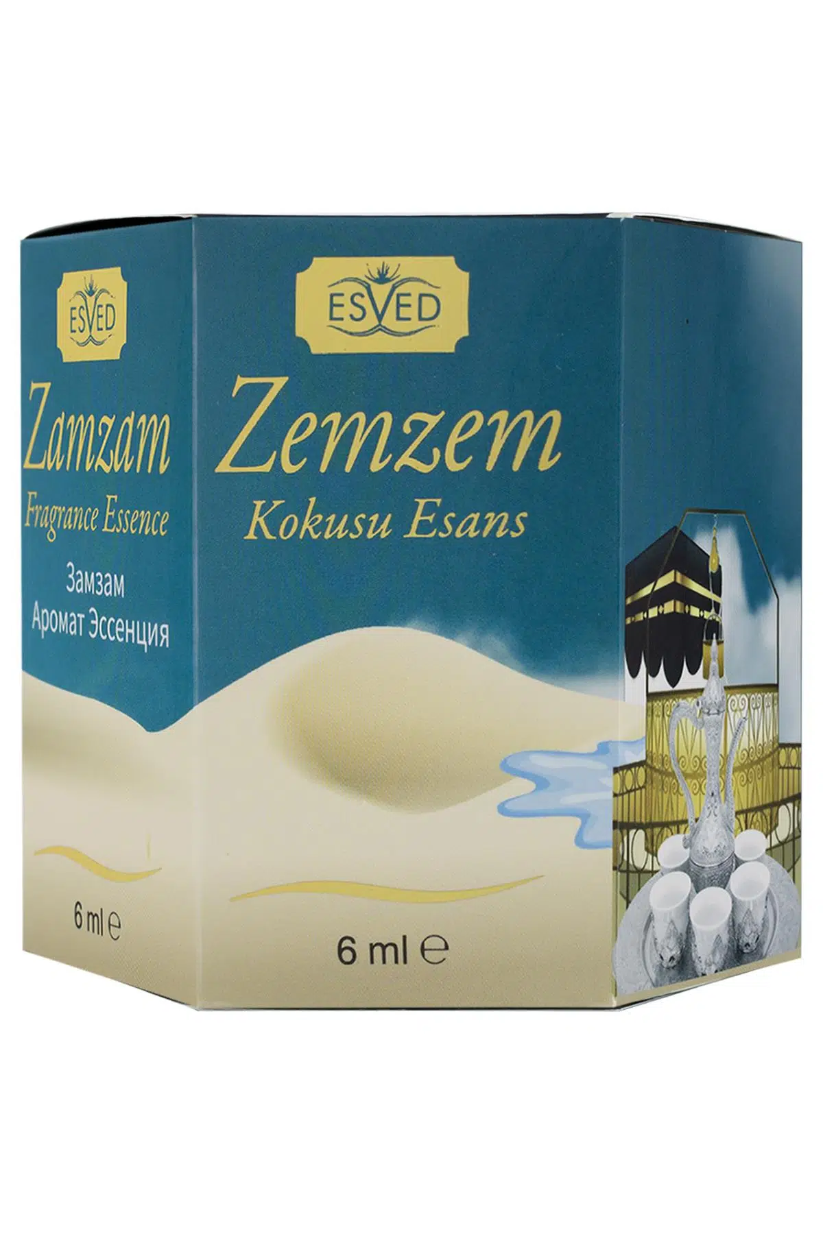 Zemzem Kokusu Alkolsüz Esans 6Ml. 6'lı Paket